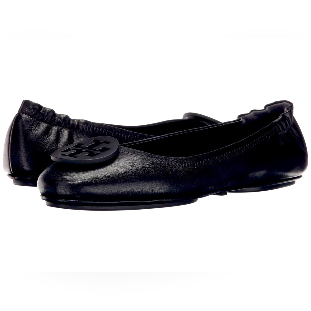 Tory Burch Black Ballet Flats